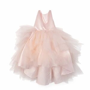 Tip Top Kids Blush Tulle Party Dress Size 8 | Satin Bodice Fairy Dress